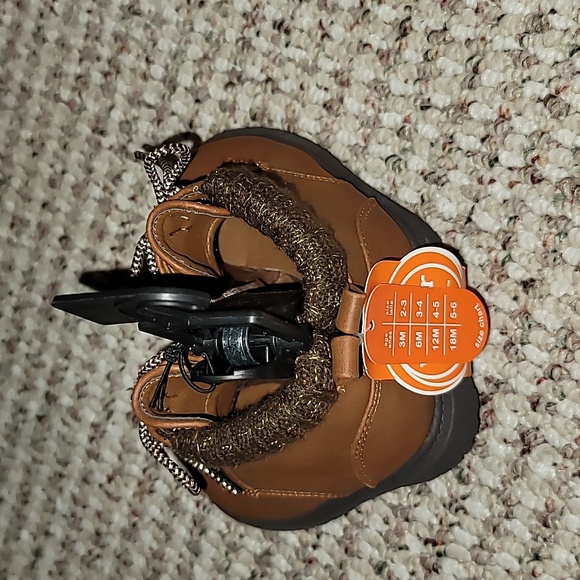 Baby Girl Sweater Knit Boots Multiple Sizes Available - Picture 2 of 2